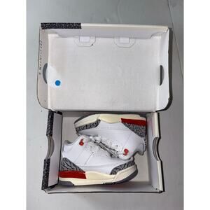 Nike air Jordan retro 3 toddler white cosmic clay sail 5C